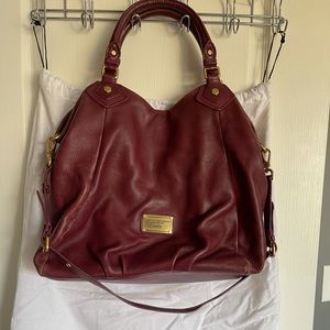 Marc by Marc Jacobs Bordeaux leather shoulder bag